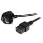 StarTech.com PXTUKC192M power cable Black 78.7" (2 m) BS 1363 C19 coupler