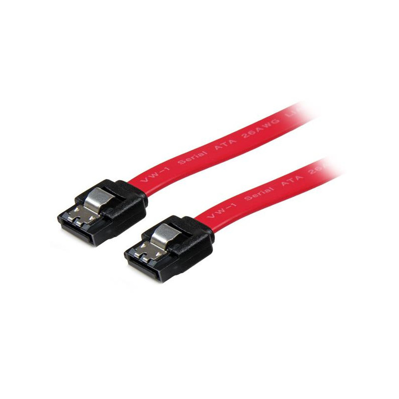 StarTech.com LSATA24 SATA cable 24" (0.609 m) SATA 7-pin Red