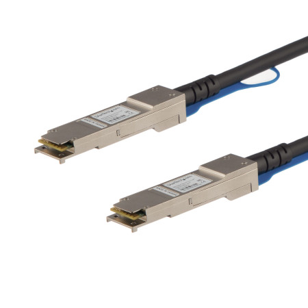 StarTech.com QSFPH40GCU1M InfiniBand/fibre optic cable 39.4" (1 m) QSFP+ Black