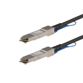StarTech.com JG326AST InfiniBand/fibre optic cable 39.4" (1 m) QSFP+ Black