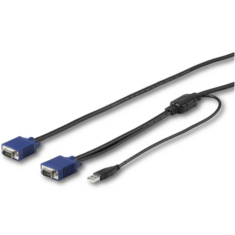 StarTech.com RKCONSUV6 KVM cable Black 70.9" (1.8 m)