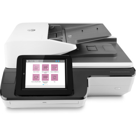 HP ScanJet Enterprise Flow N9120 fn2 Flatbed & ADF scanner 600 x 600 DPI A3 Black, White