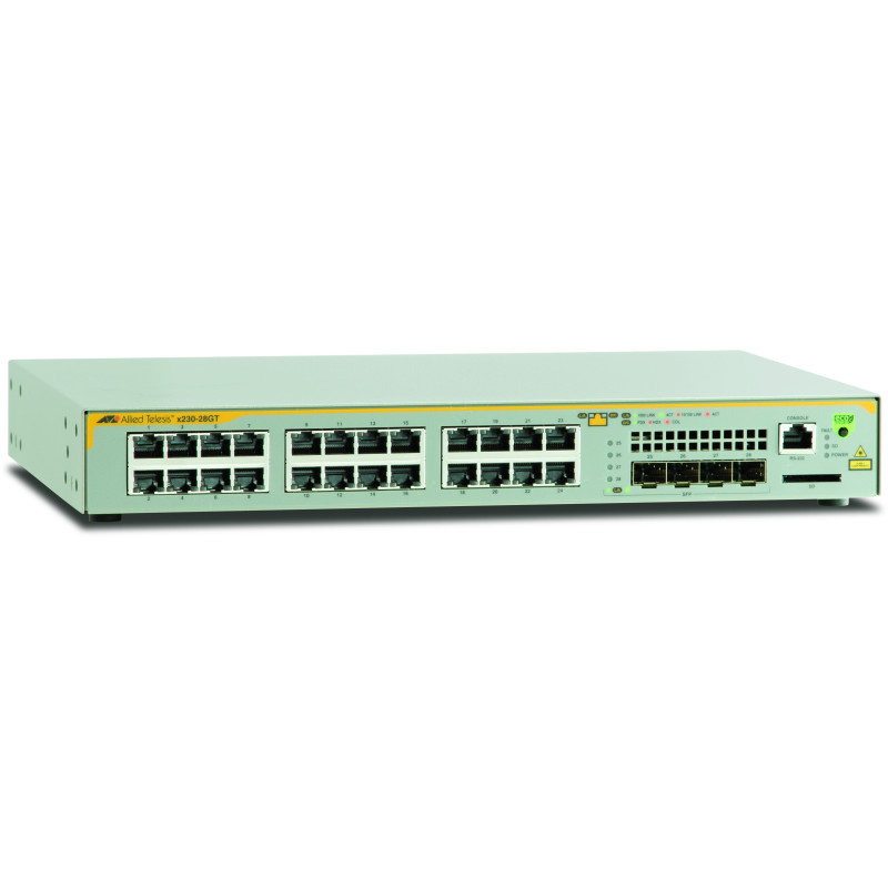 Allied Telesis AT-x230-28GT-50 Géré L3 Gigabit Ethernet (10/100/1000) 1U Gris