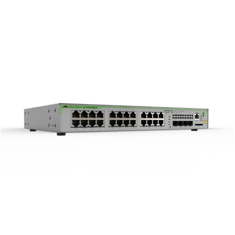 Allied Telesis AT-GS970M/18PS-50 Géré L3 Gigabit Ethernet (10/100/1000) 1U Gris