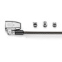 Kensington ClickSafe 2.0 Universal Keyed Laptop Lock cable lock Black 70.9" (1.8 m)