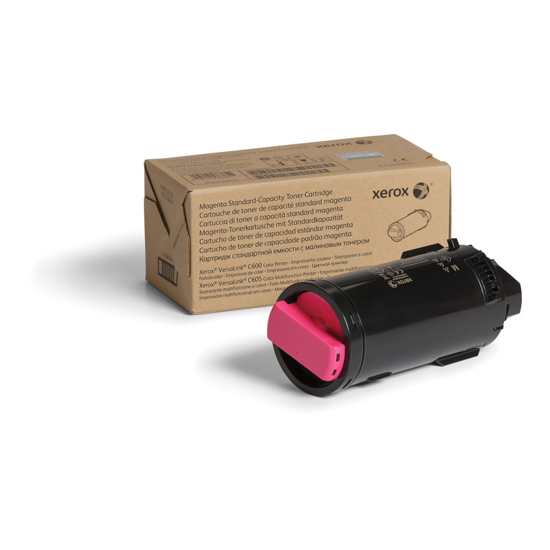 Xerox Cartouche de toner Magenta de Capacité standard Imprimante couleur ® VersaLink® C600​/​multifonctions ® VersaLink® C605