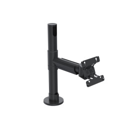 Ergonomic Solutions SpacePole POS SPV1304-02 POS system accessory POS mount Black Metal 26.5 lbs (12 kg) 2.95 x 2.95" (75 x 75