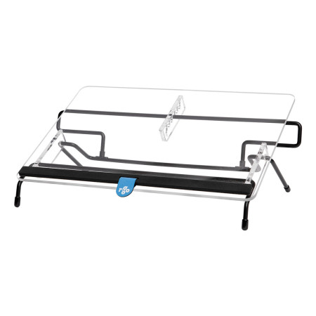 R-Go Tools Porte documents R-Go Flex Read, ergonomique, avec repose-poignet en mousse souple, acrylique transparent