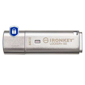 Kingston Technology IronKey 64 Go IKLP50 AES USB, w/256bit Encryption