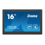 iiyama T1624MSC-B1 signage display Interactive flat panel 15.6" LCD 450 cd/m² Full HD Black Touchscreen 24/7