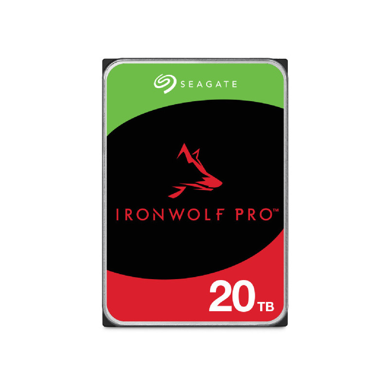 Seagate IronWolf Pro ST20000NT001 disque dur 20 To 7200 tr/min 256 Mo 3.5"